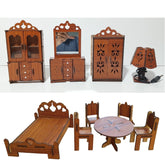 AA Wooden Toy Furniture with Table Lamp